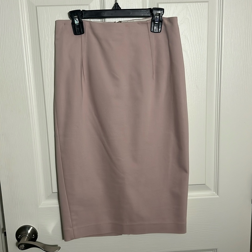 Mauve Pencil Skirt